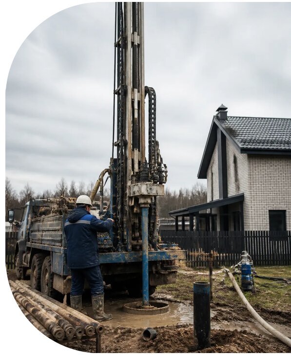 Бурение скважин на воду под ключ в Ртищеве от 122580 р. | АПаруса-Ртщ